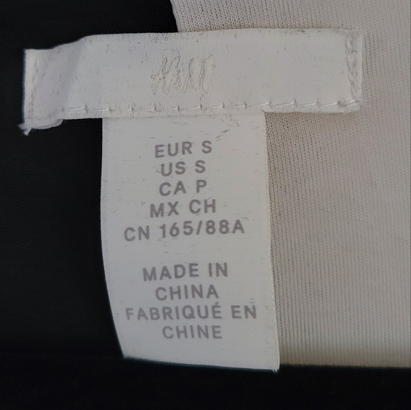 H&M Two-Tone Sequined Wrap Party Dress - Picture 5 of 7